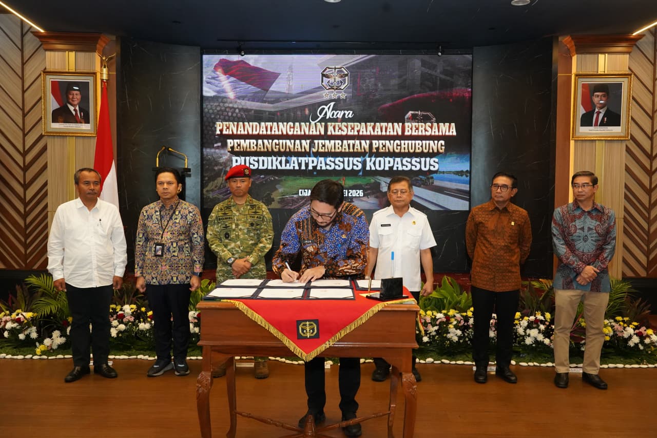 Jeje Dorong Akses Baru Batujajar, Jembatan Penghubung Pusdiklatpassus Segera Dibangun